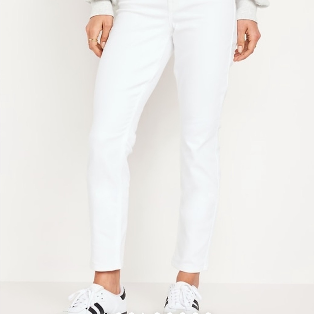 Old Navy White WOW Straight
